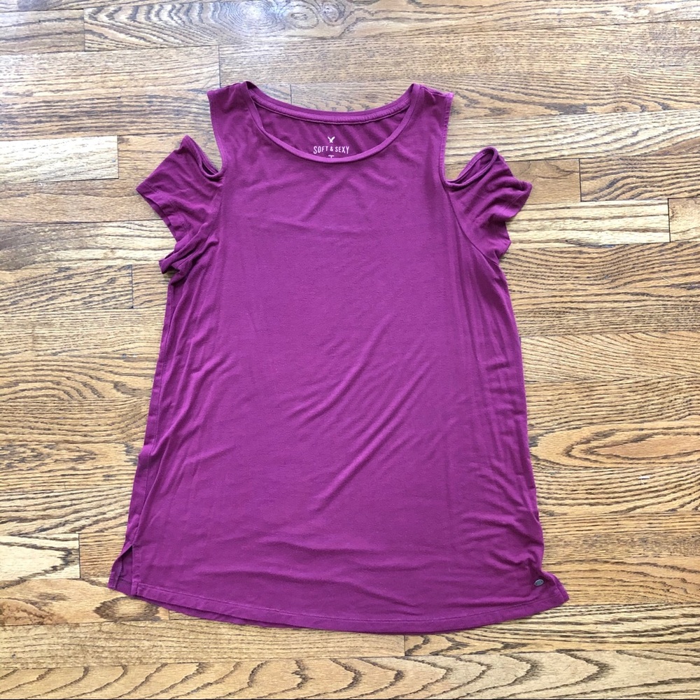 AE Cold Shoulder Top